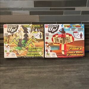 Block Tech / Mont Up  Swift Sting Scorpion and Cobra King Set Brand New Sealed